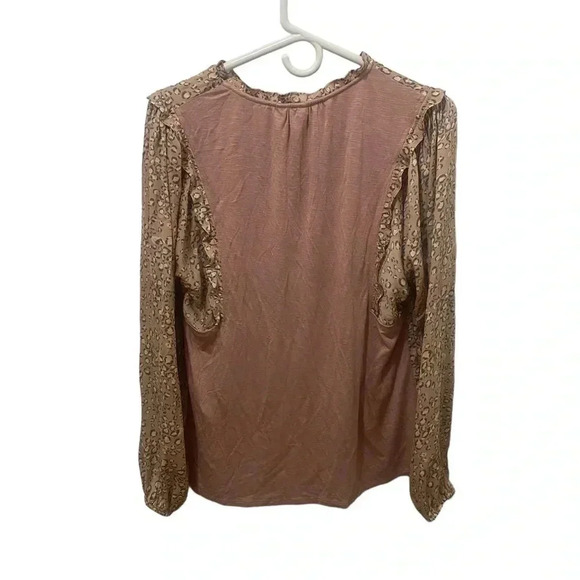 Anthropologie Dolan Miramar Leopard Print Blouse Size Medium - Picture 3 of 6